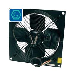 Взрывозащищенные осевые вентиляторы Systemair AW 650 D6-2-EX