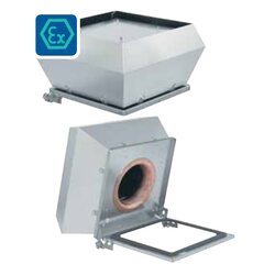 Взрывозащищенный крышный вентилятор Systemair DVEX 315D4